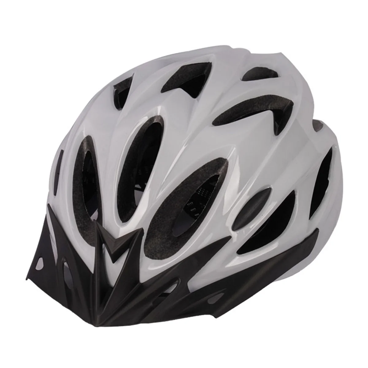 Adult Bike Helmet, Light Microshell, Men and Women, Fit Adjustment Suggested Fit 54-63cm for Cycling D