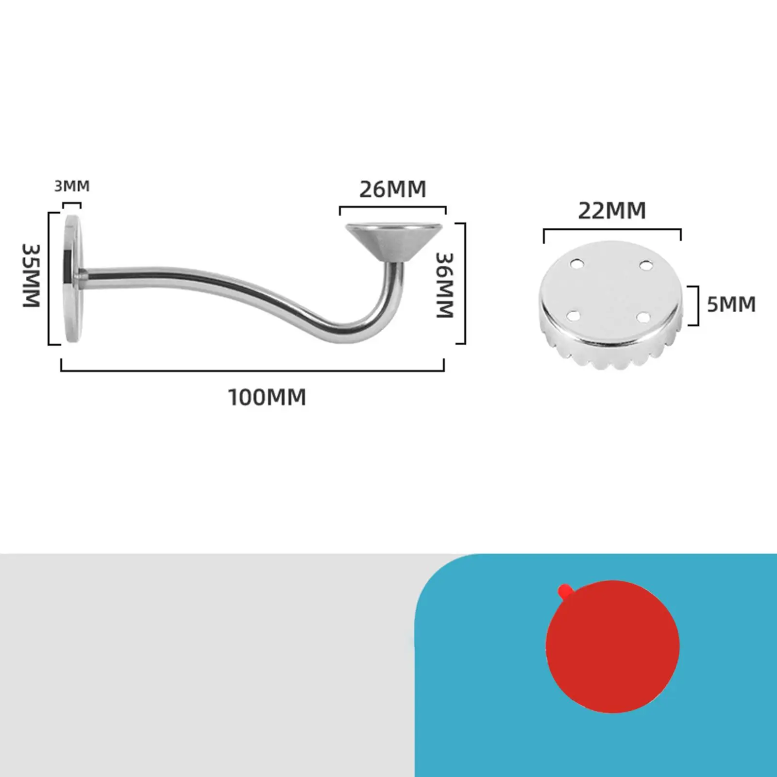 Magnetic Soap Holder Sturdy Soap Storage Rack for Bathroom Dormitory Kitchen