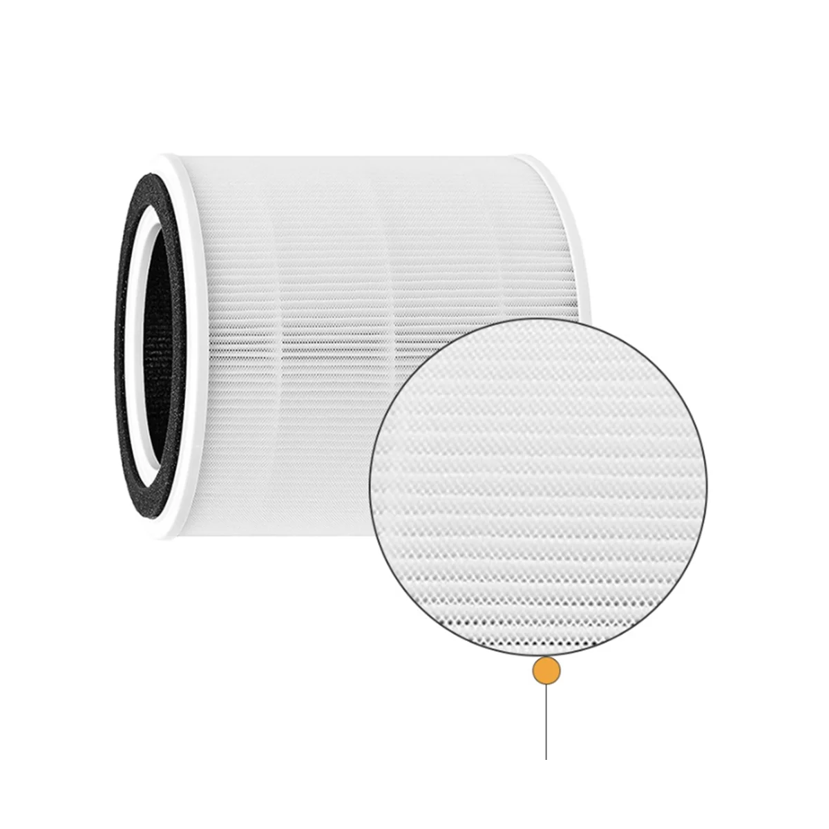 AP005 Replacement Filters for TT-AP005 Air Purifier, H13 True HEPA and Activated Carbon Filter Accessories