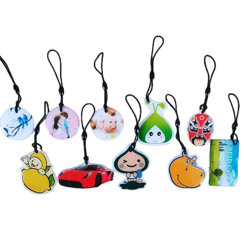 1Pcs/lot RFID EM4305 T5577 Rewritable RFID Keyfobs 125Khz Duplicator Badge Copy For Writable Access Control Door Key Copier