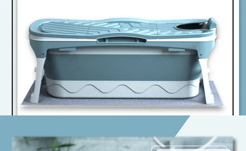 

SAT2 Бытовая складная ванна для ванной комнаты, большое ведро для ванны для взрослых, ведро для ванны всего тела, умывальник, утолщенная портативная ванна