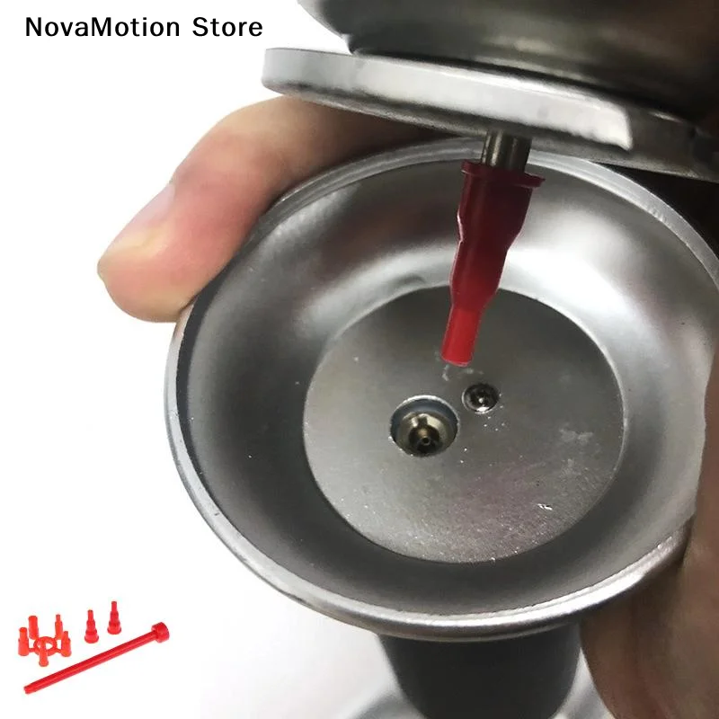 [NM]1Set Gas Fill Plastic Adapter Convert Cassette Tank Into Inflatable Tank Reusable Butane Head Universal [NM]