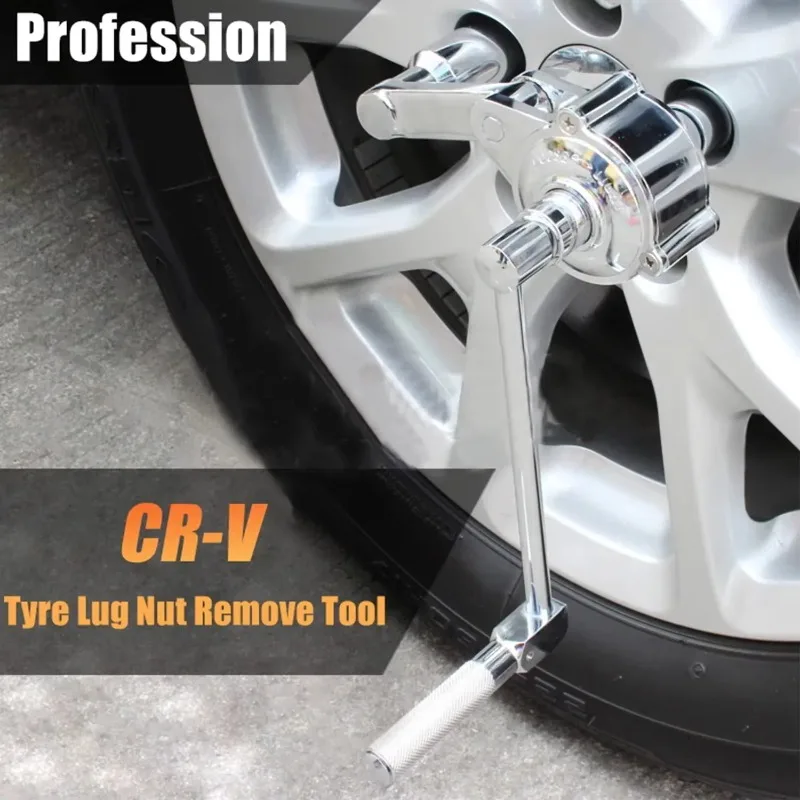 1/2 Torsional Torque Multiplier Wrench 320N.M Tire Changing  with 17mm/19mm/21mm Sockets Lug Nut Removal Tool for Most Vehicles