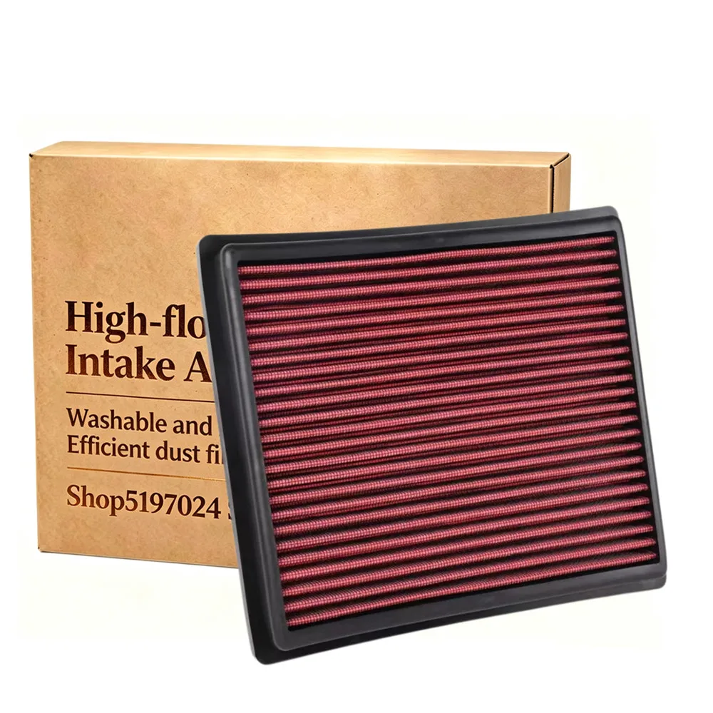 High Flow Sport Air Intake Filter for 2010-2026 Toyota Lexus Mitsubishi Washable Reusable Replacement Air Filter