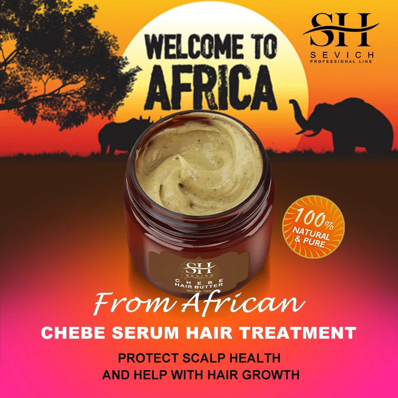 

Sevich 100g Africa Traction Alopecia Chebe Hair Butter Moisturize & Protect Natural Hair Strong Hair Root Hair Loss Treatment