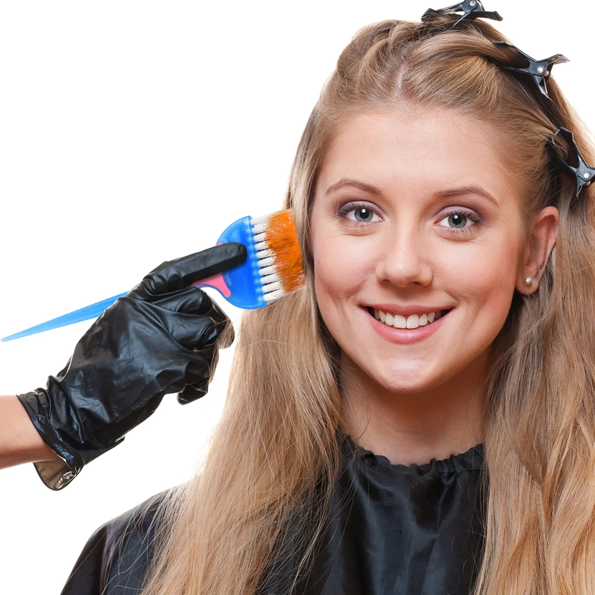 Minkissy-Peigne de embaupour cheveux, peigne de soin des cheveux pour salon ou maison, document aléatoire, 2 pièces