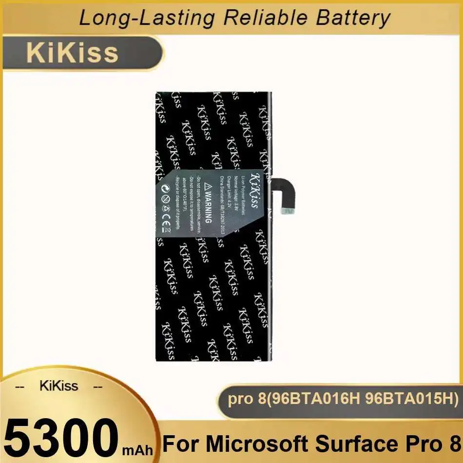 

Reliable Replacement 5300mAh For Microsoft Surface Pro 8 Pro8 1982 1983 Series Tablet 8 96BTA016H 96BTA015H Laptop Battery