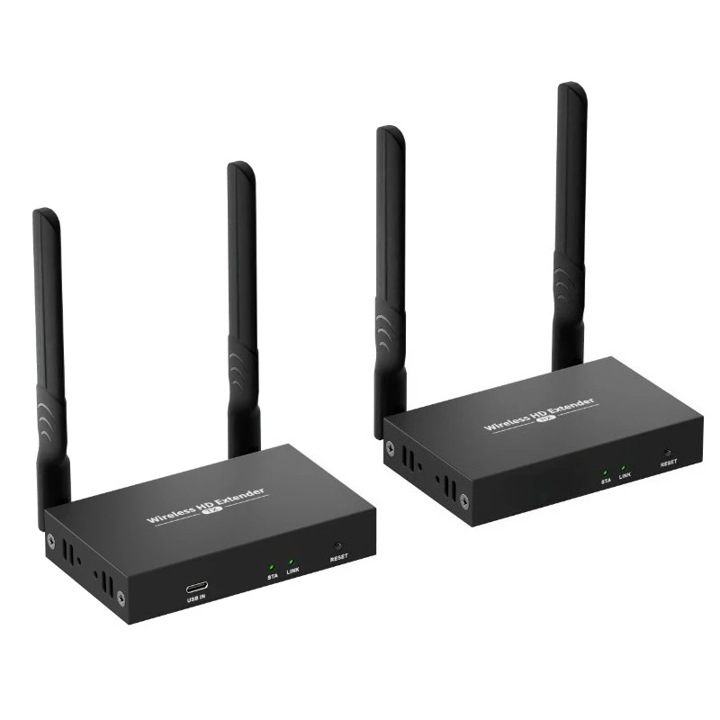 Super Kwaliteit 200ft 1X4 Hdmi Splitter Extender 60M Utp Rj45 Cat5e Cat6 Kabel Ondersteuning Hd 4K 1080P 1 Zender Naar 4 Ontvangers