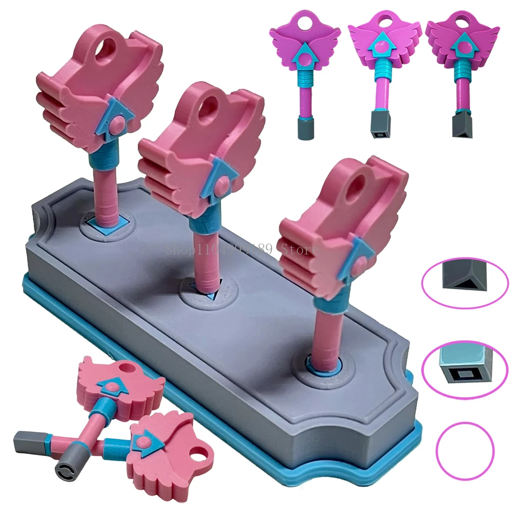 

Korean Folk Game Necklace Kit Circle/Square/Triangle Necklace Pendant Season 3 Korean Traditional Game Accessories Prop