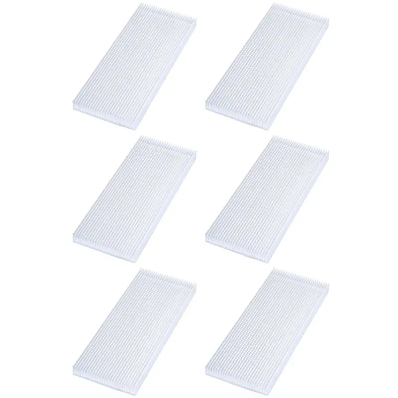 

YSS-6X Aluminum Heat Sink Heatsink For High Power LED Amplifier Transistor 100X41x8mm