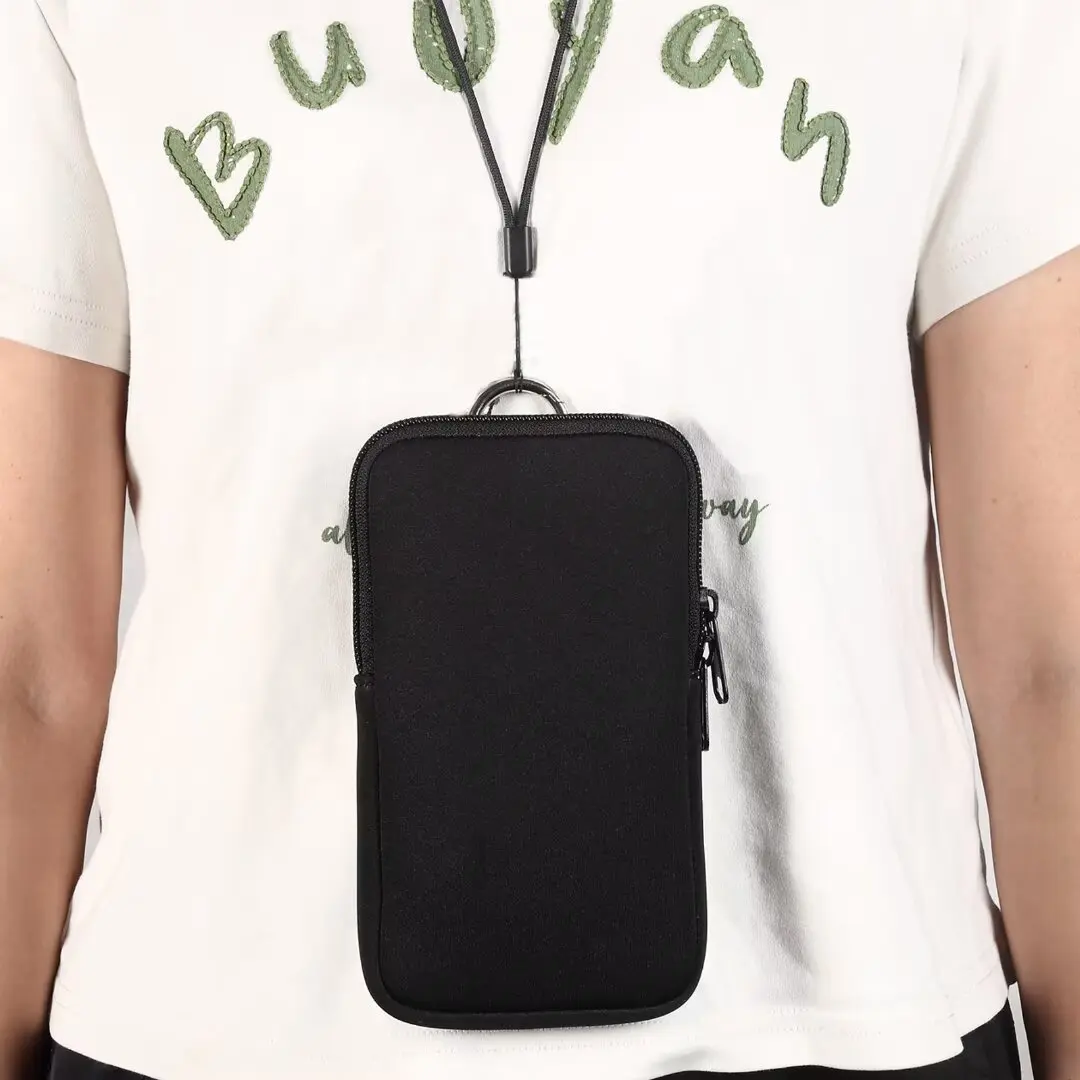 Bolsa universal à prova d'água para telefone, capa à prova de choque com clipe de cinto, alça de ombro para iPhone Samsung Xiaomi de 4,7-7,2 polegadas