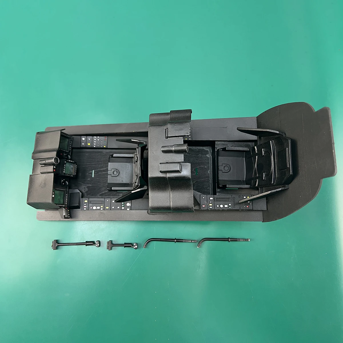 Roban 700 Size AH-64 Fuselage Spare Parts - Nose Cover Window Tail Landing Gear Wood Spacers Replacement