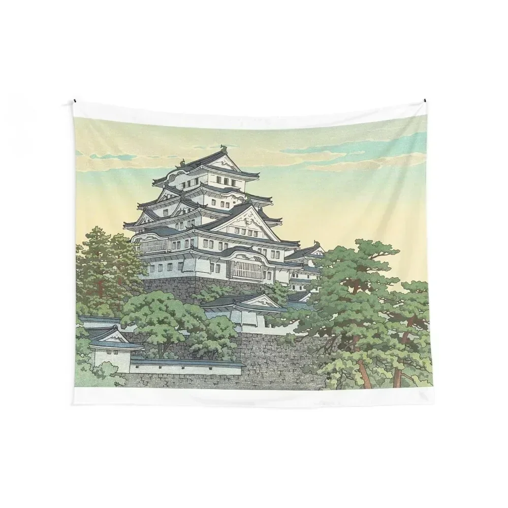 Hasui Himeji Castle Tapestry Decorative Wall Mural Room Ornaments Tapestry