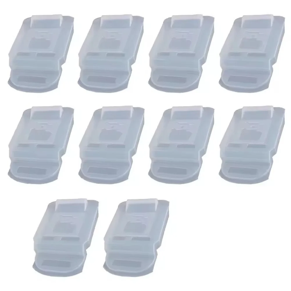 3/5/10pcs Li-ion Battery Dust Cover Protection Cap Cover Sheath Shield Case For 14.4V 18V Li-ion Battery