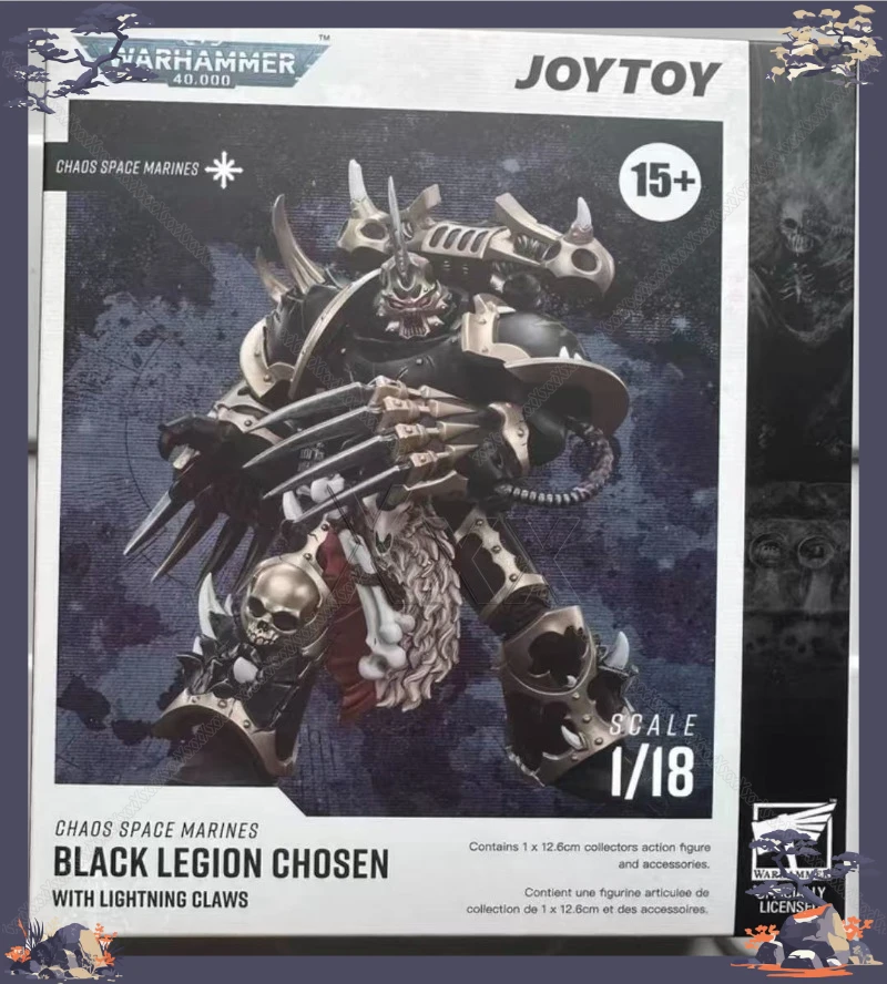 

In Stock Original JOYTOY Chaos Space Marines Black Legion1/18 Action Figure Model Toys Gifts Collection