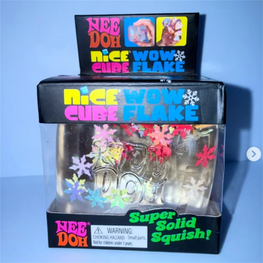 Fidget Cube Original - @Needoh Nice Cube Wow Flake Squeeze