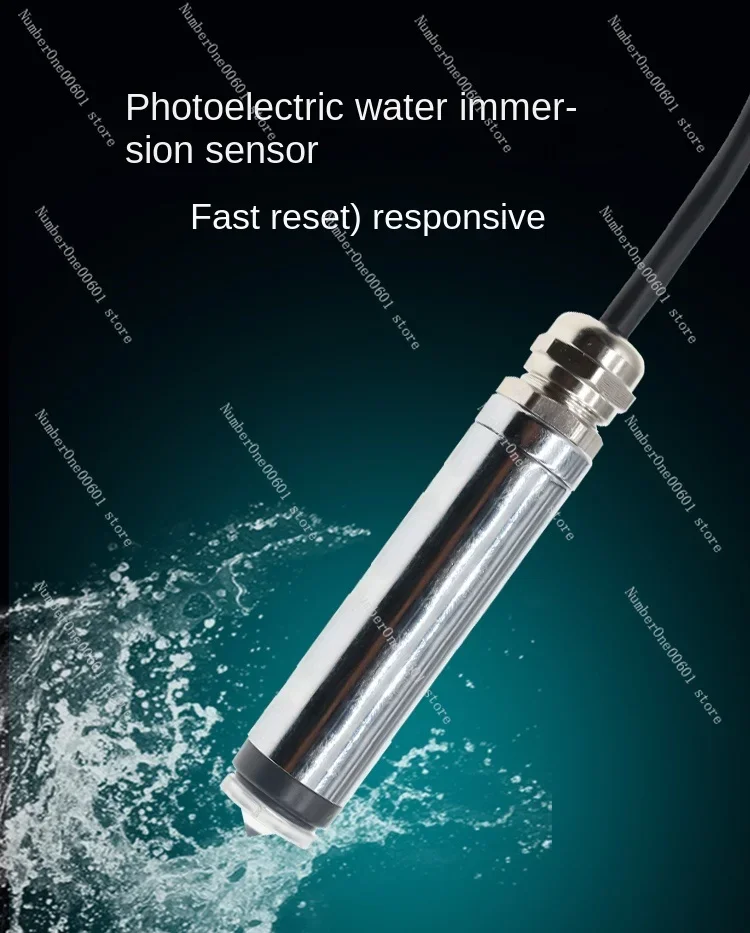 485 Photoelectric Water Immersion Sensor for Oil and Water Leakage Detection, Liquid Immersion Level, Liquid Alarm Transmitter