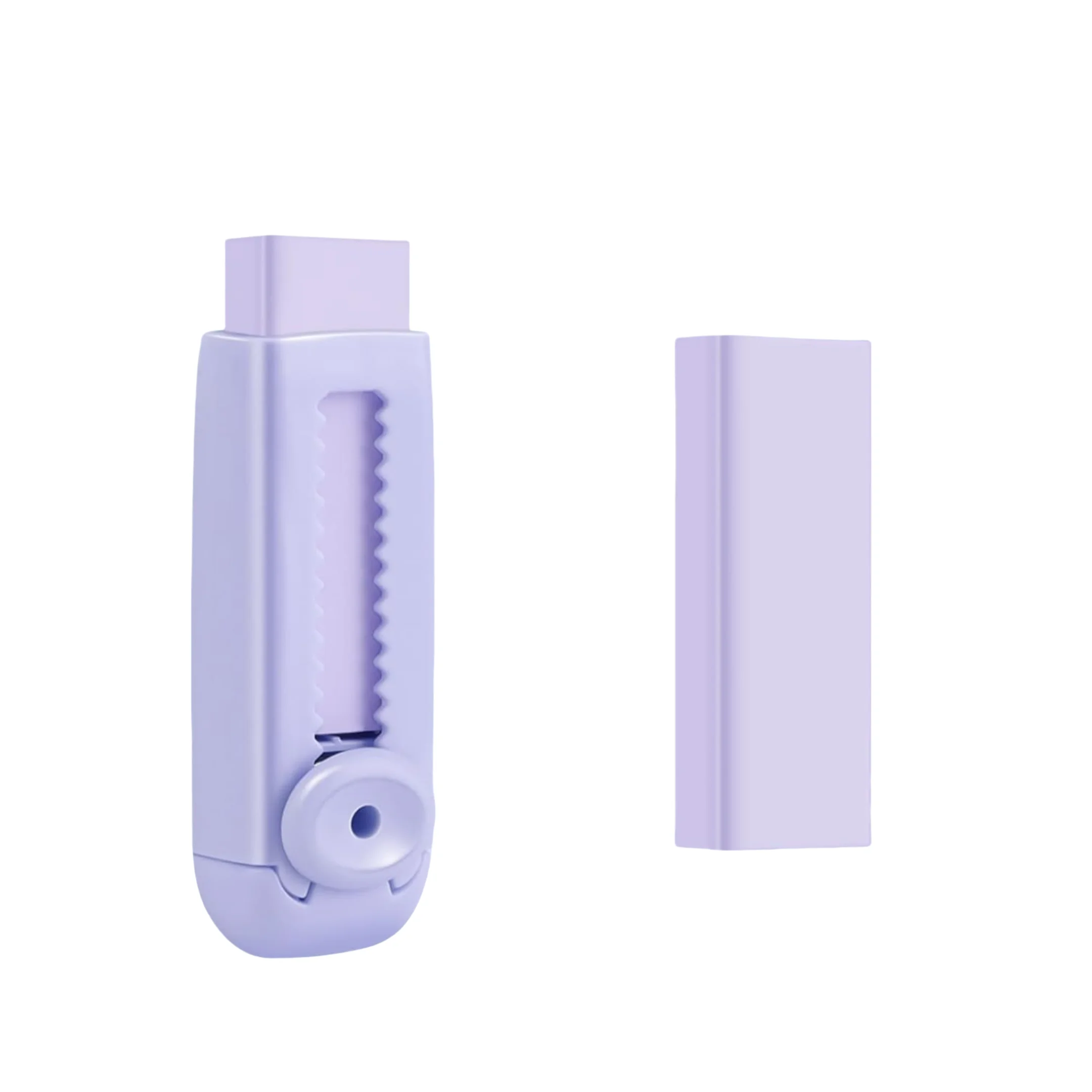 Purple eraser No trace eraser Retractable clean push and pull eraser Test supplies Creative eraser