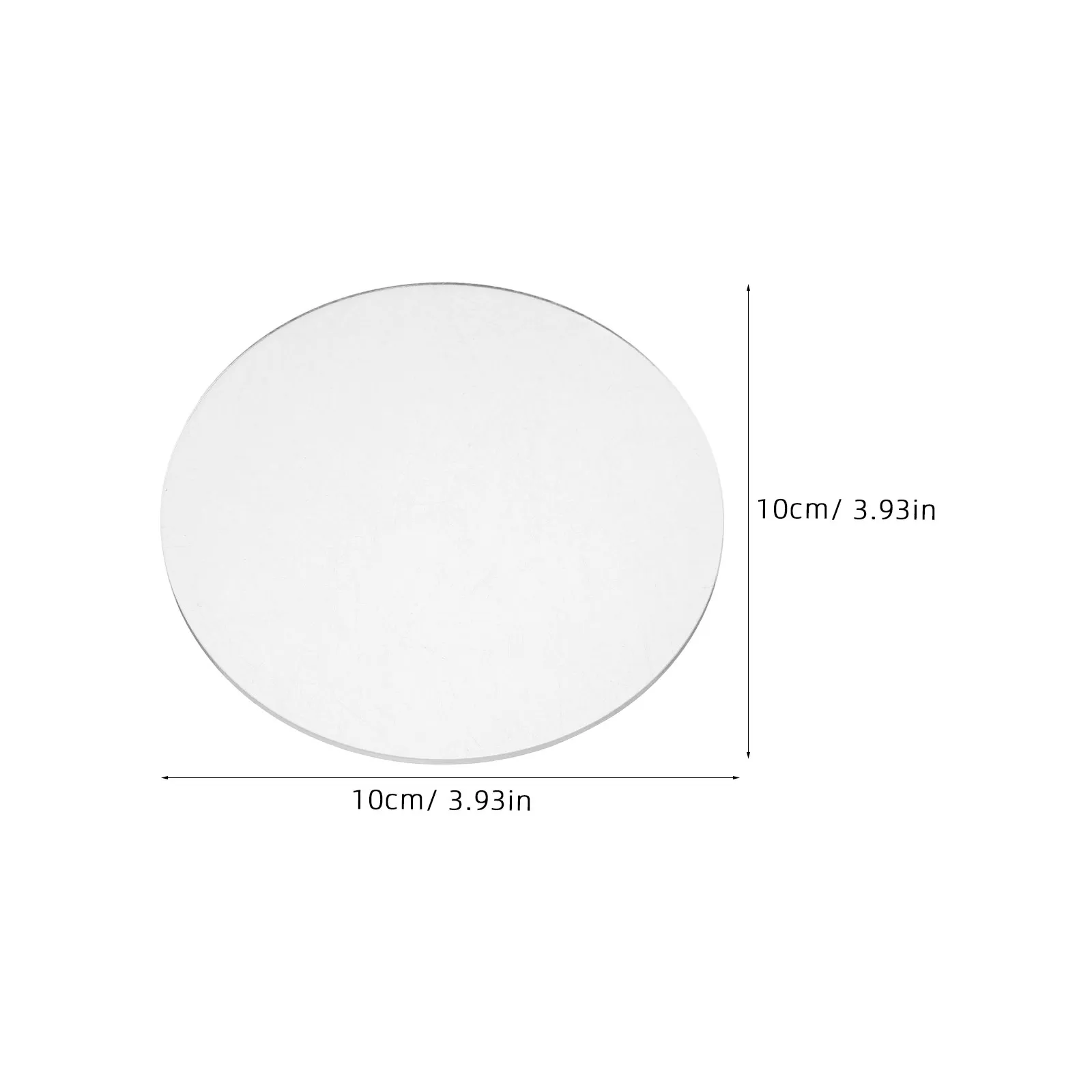 10Pcs Spotlight Bulb Cover Transparent Acrylic Dome Shade 3.94 Round Lamp Shade Protector for Ceiling Downlight Home Lighting
