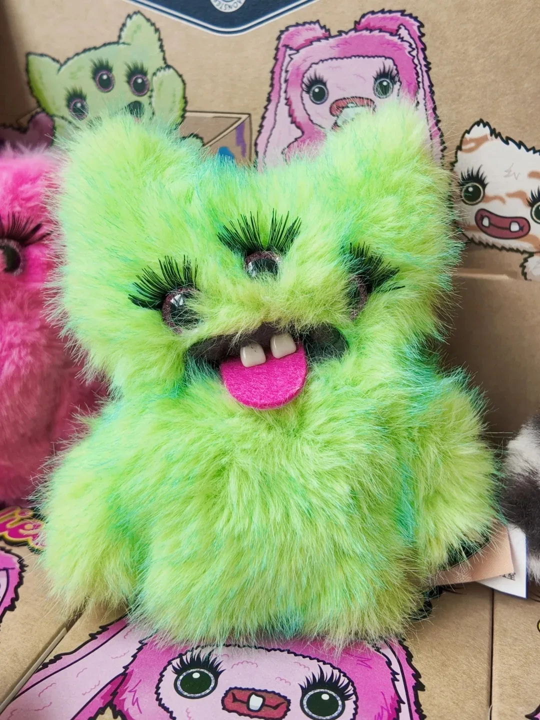 Original Fuggler Schlüsselanhänger Plüschtier Baby Baddies Blind Box 10cm Taschenanhänger Lustiges Trendiges Spielzeug Schlüsselanhänger Geburtstagsgeschenk – Detail 7