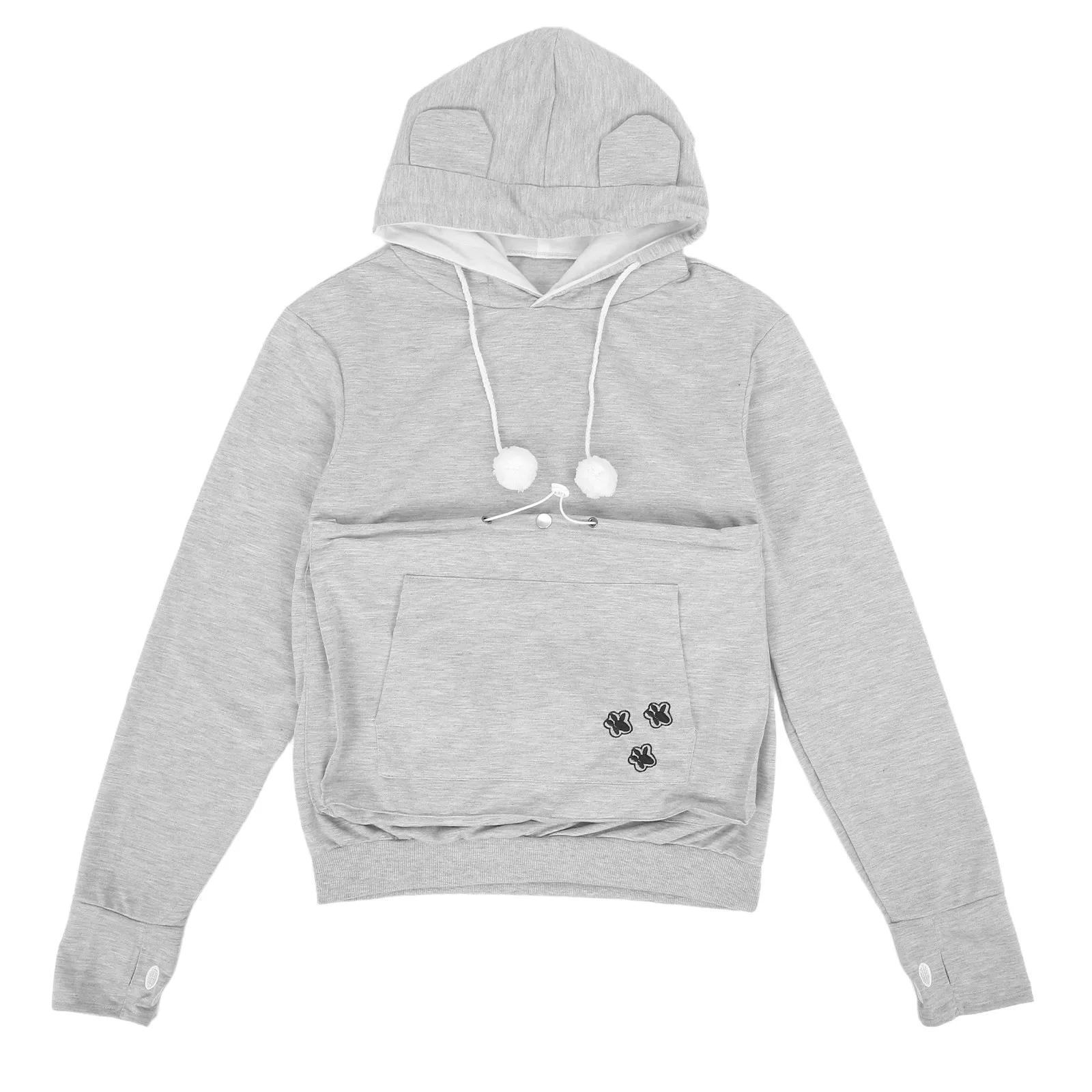 

Cat Pouch Hoodie Unisex Pet Carrier Sweatshirt Size Dog Carrier Pullover Small Dogs Puppies Kittens Rabbit Pouch