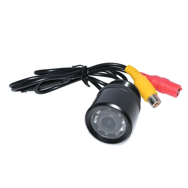 

28mm Flush Mount 8 LED IR Lights Car Reversing Hidden Backup Camera with Guideline