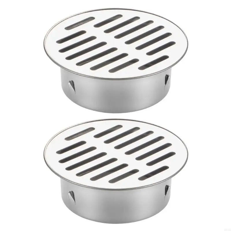 581E Multipurpose Round Shower Drain Covers With Enhances Water Flows Designs