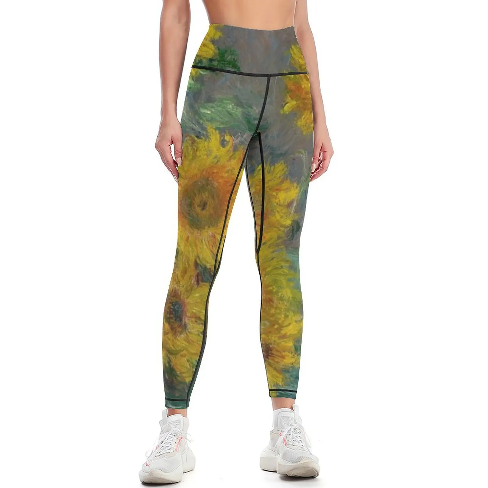 

Sunflowers Leggings gym top Golf wear gym's clothing Womens Leggings