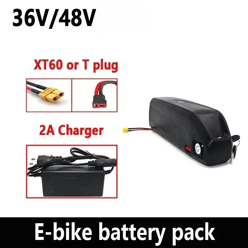 36V 48V Motor Electric Mountain Bike Hailong E-bike Battery 10Ah-40Ah,for Bafang BBS02 BBS03 BBSHD 250W-3000W E-bike,With BMS