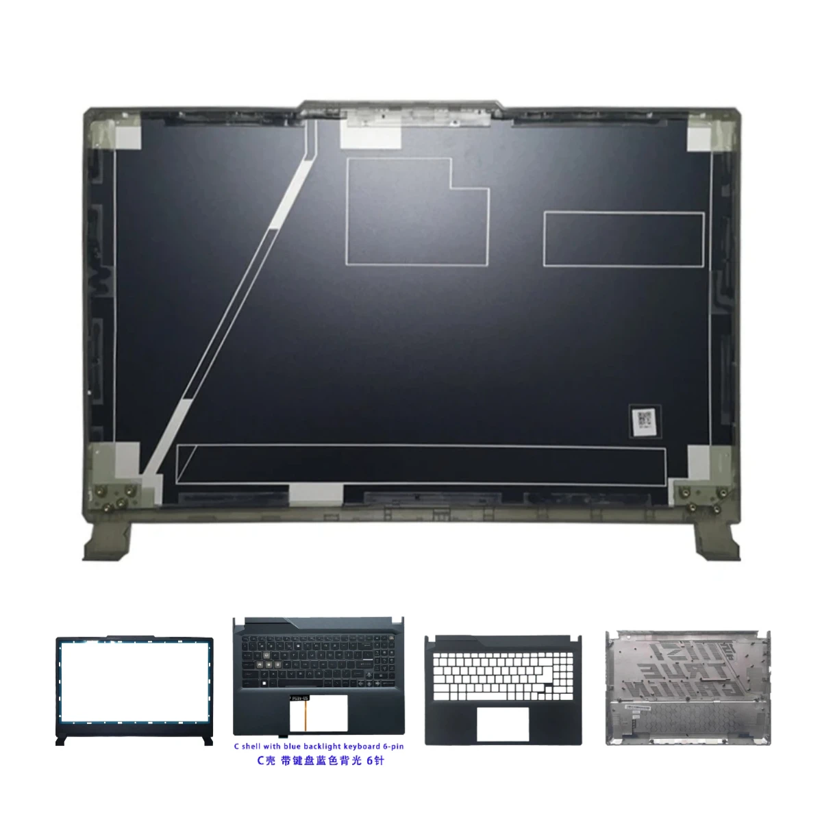 Suitable for Cyborg 15 Star Shadow 15 Air MS-15K1 MS-15K2 laptop LCD screen top cover screen frame palm rest bottom shell ABCD