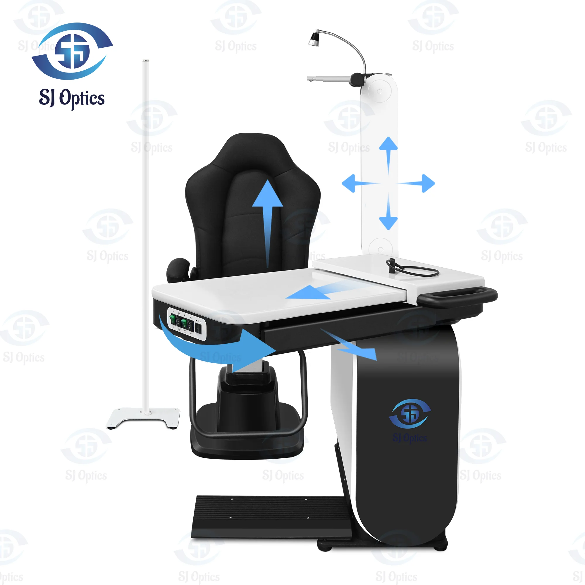 CS-700B Ophthalmology Vision Tester Phoropter Simulator Unit Ophthalmic Instrument Combined Table And Chair Optometry Equipment