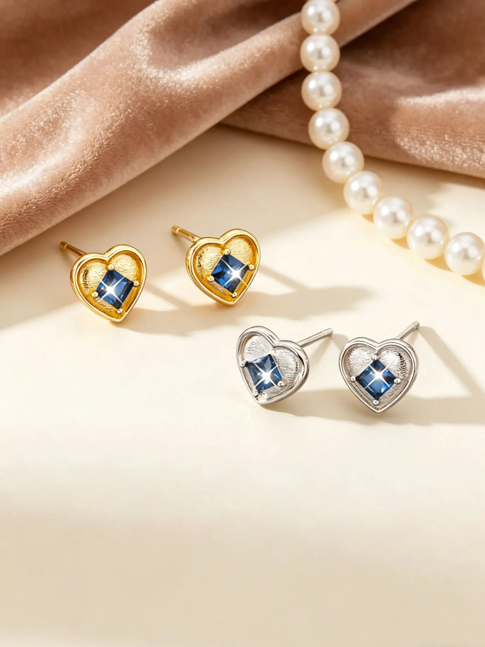 brincos-de-coracao-em-prata-esterlina-s925-com-zirconia-azul-para-mulheres-brincos-de-coracao-texturizados-joias-elegantes-para-o-dia-a-dia-e-festas