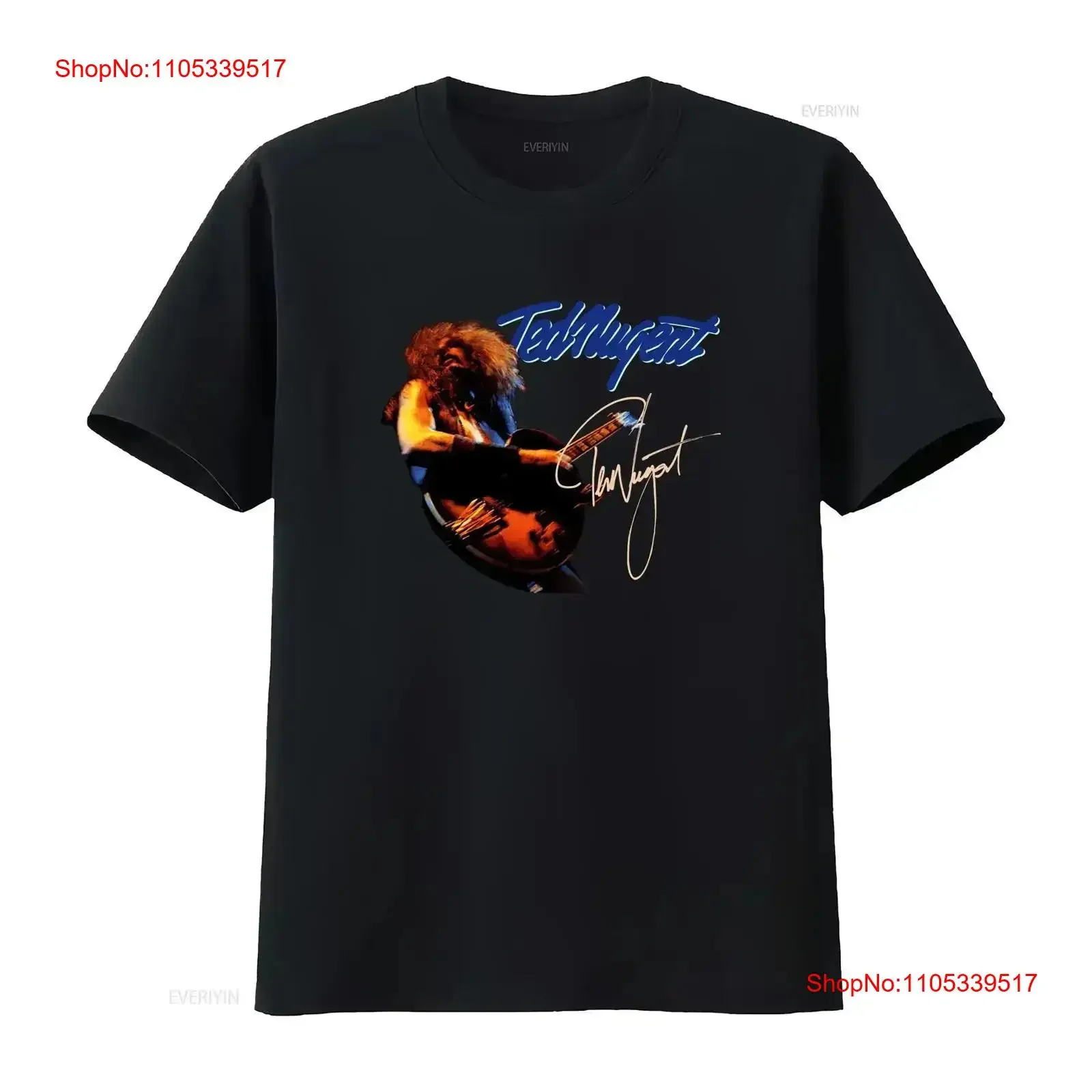Ted Nugent T Shirt for fans All Size S 3XL vintage Washed fashion Comfortable designer clothes Casual Slightly streetwear