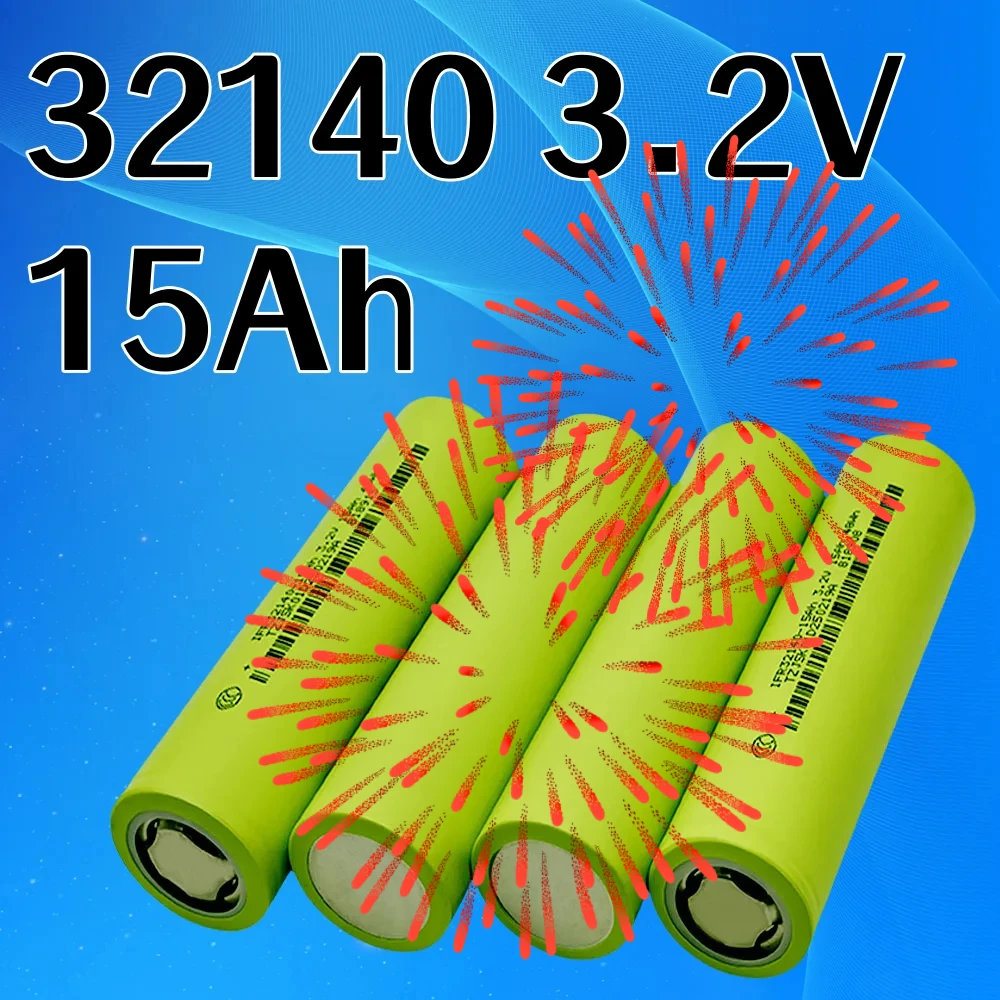 

100% Original New For EV E-Tricycle Ebike Emotorcycle Battery Pack 32140 3.2V 15Ah LiFePo4 Battery Scooter Outdoor Power Suppl k