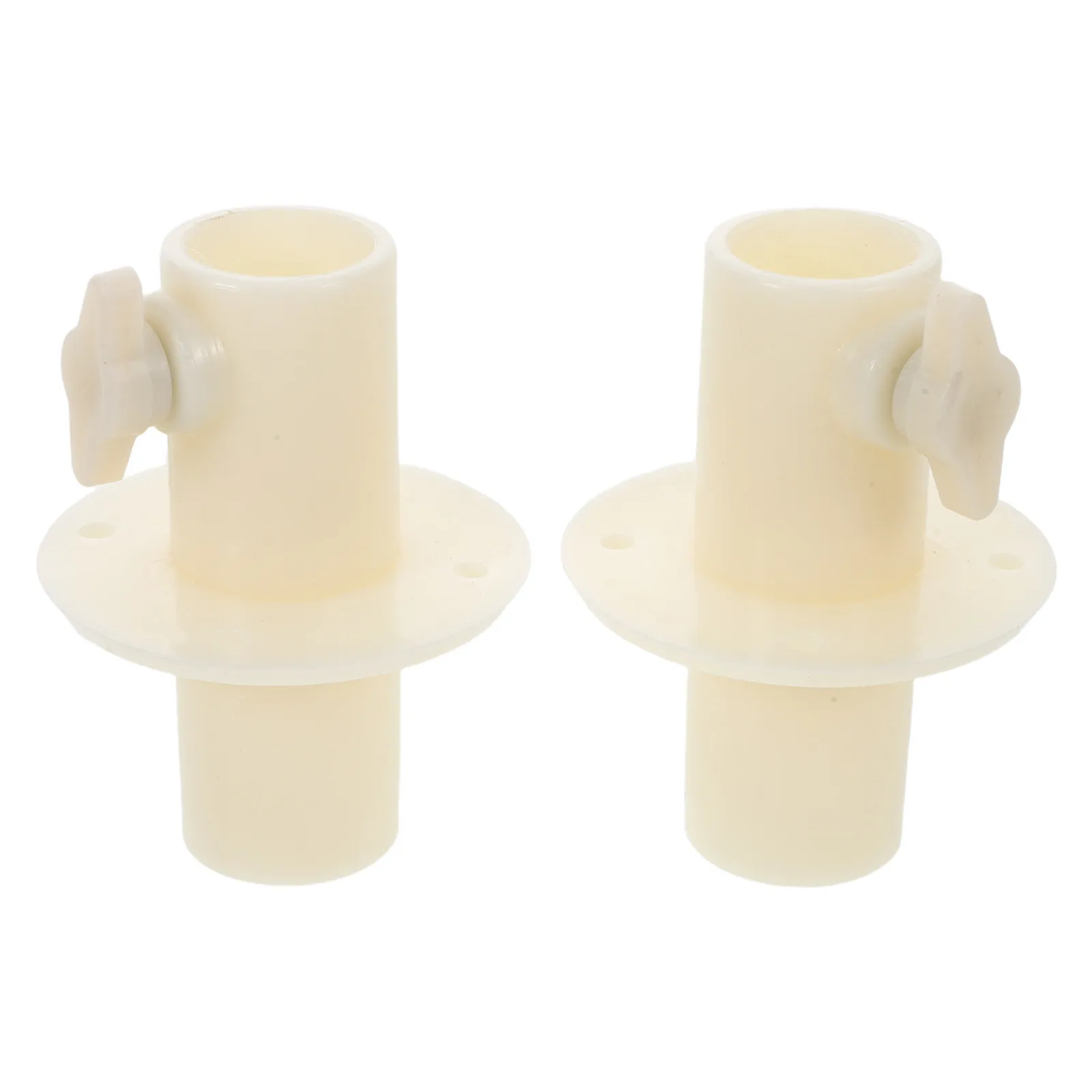 

2Pcs Mannequin Base Tube Holder Stable Half Body Torso Display Stand Adjustable Plastic Mounting Support Fits 22Mm Diameter