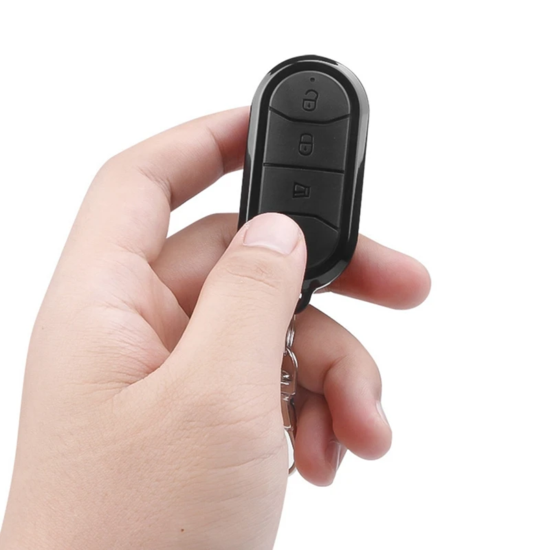 433Mhz Garage Door Gate Remote Key Fob 4 Button Replacement Key Four Button Remote Control For Home Car Security