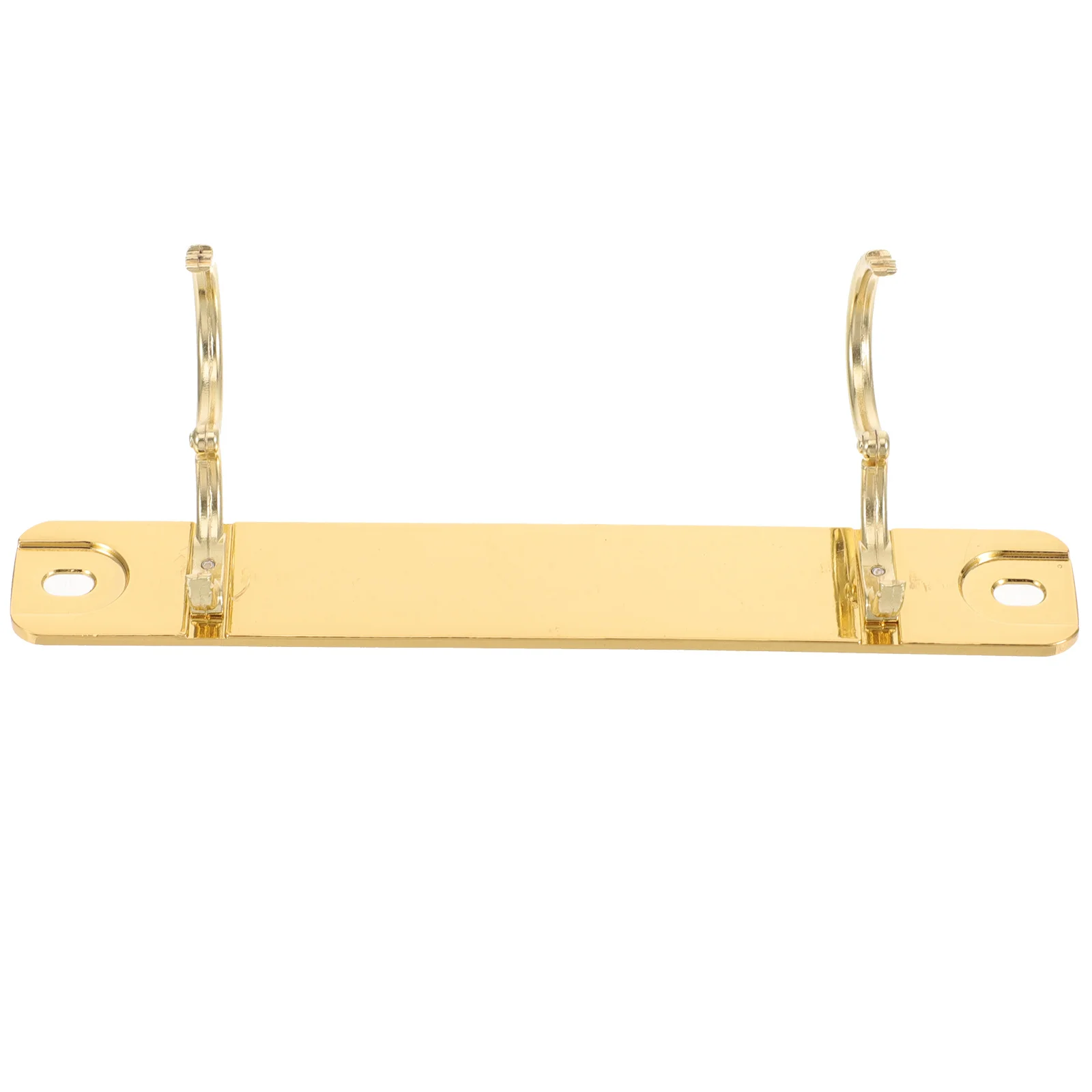 

1pcs 2-Ring Binder Mechanism Metal File Holder Spine Bar For Diy Loose Leaf Notebook Planner Stationery Supplies