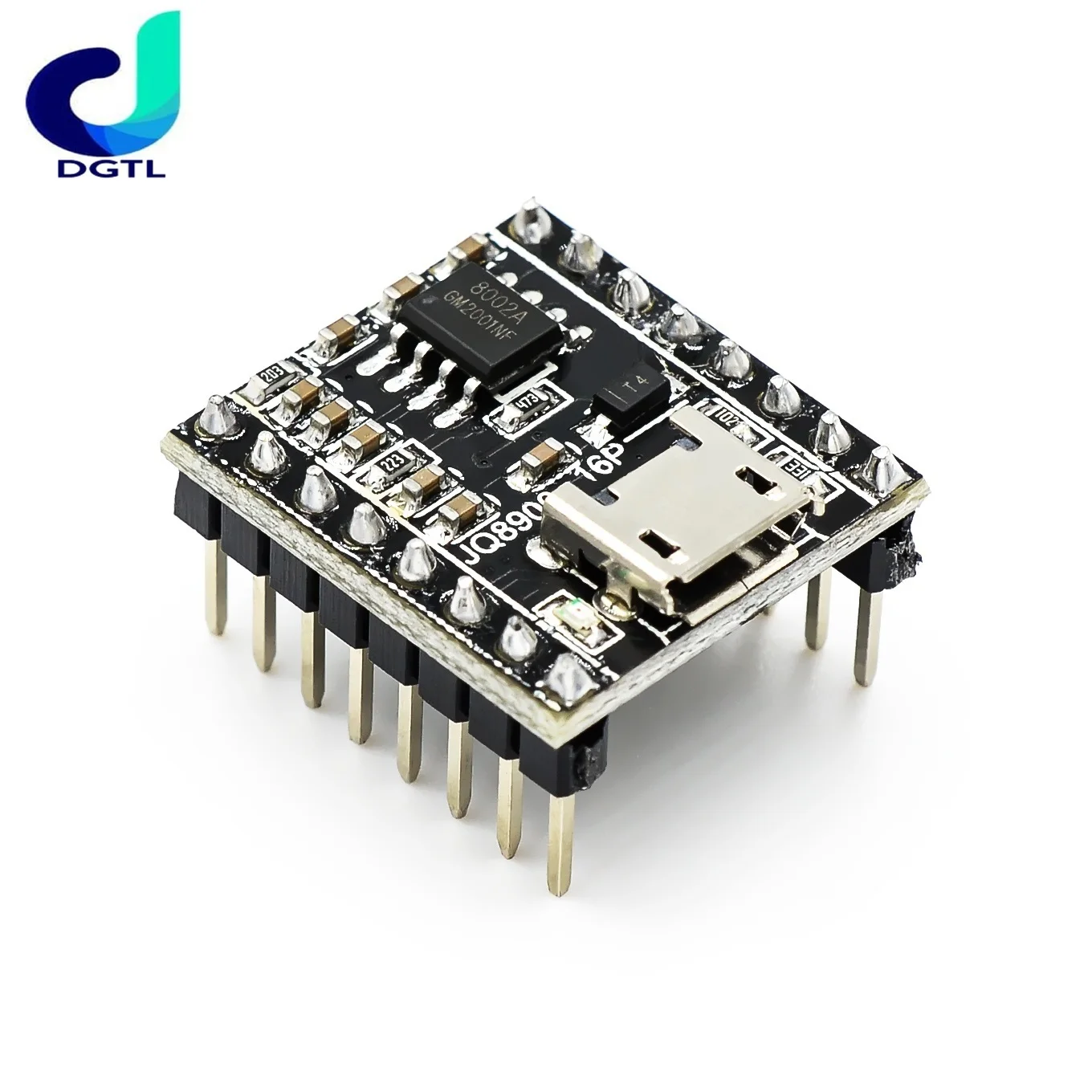 JQ8900-16P وحدة البث الصوتي مخصصة الموسيقى الذكية البث الصوتي USB المنفذ التسلسلي وحدة التعرف على MP3 #3