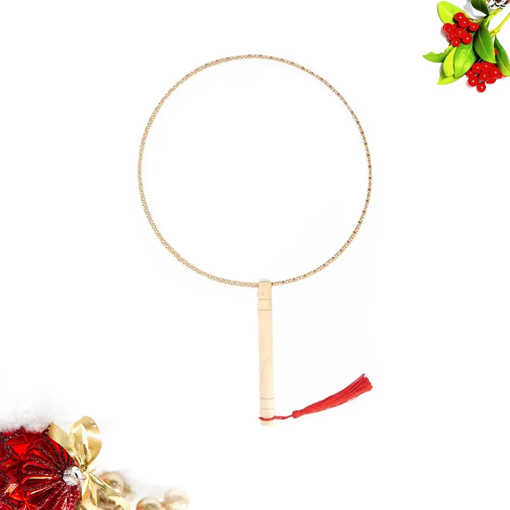 Blank Painting Fan Wooden Handle Painting DIY Handmade Embroidery Drawing Fan blank fan childrens drawing fan