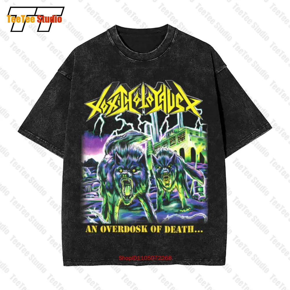 Toxic Holocaust An Overdose Of Death Band Vintage Oversized T-Shirt Official Q2VA