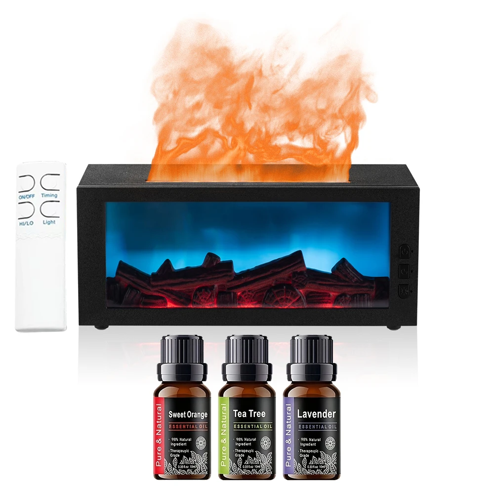

Ultrasonic Air Humidifier 7-Color Mood Light Aromatherapy Esstential Oil Diffuser Quiet Operation With Remote Control