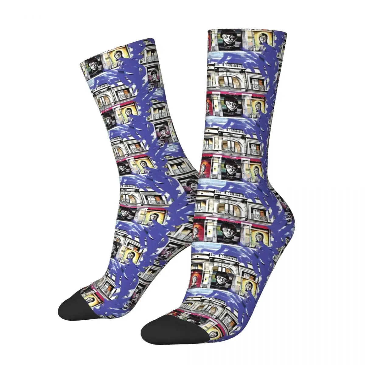 

Milano Street Art Sock Printed Man Polyester