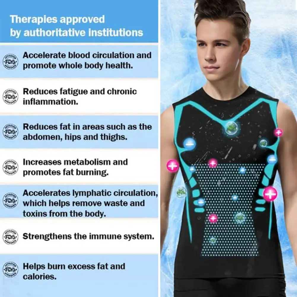 Quick-drying Slimming Vest Men's High Elasticity Slim Fit Sport Vest for Gym Running Quick-drying Compression for Basketball