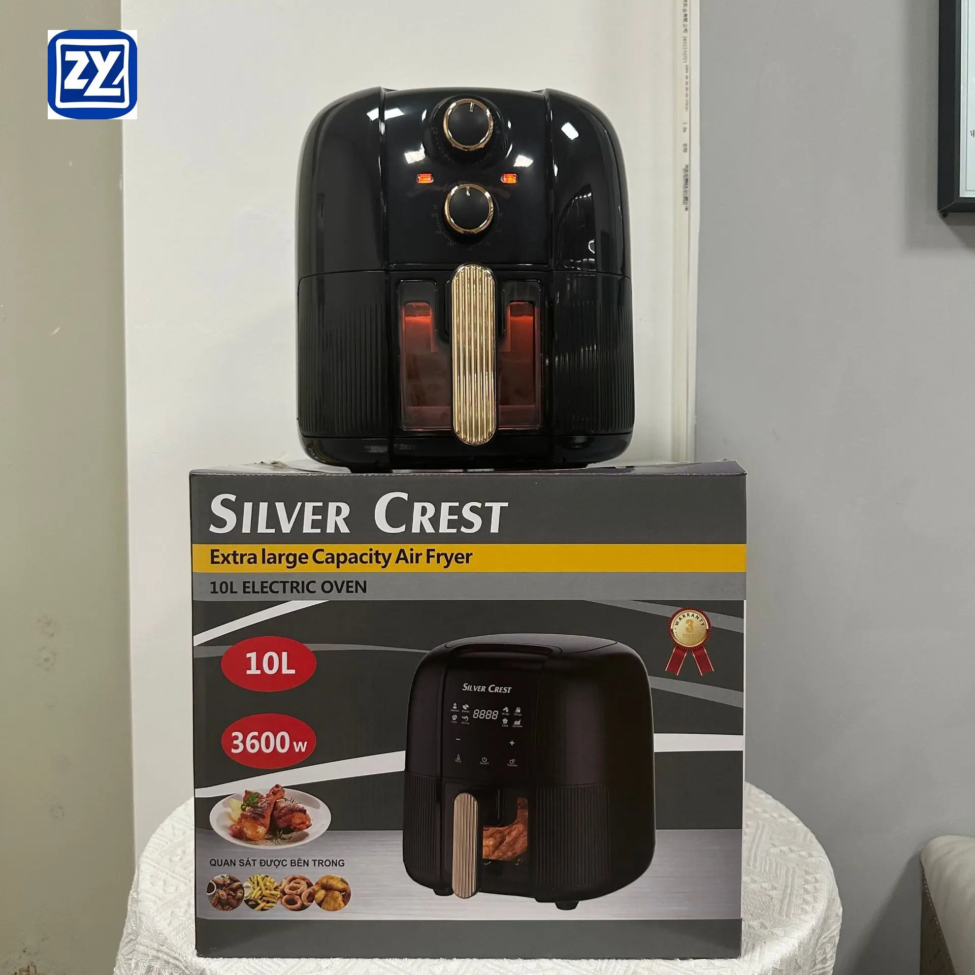 English 10L Large Capacity Household air Fryer Can Be Seen in the New Multi-functional Oven