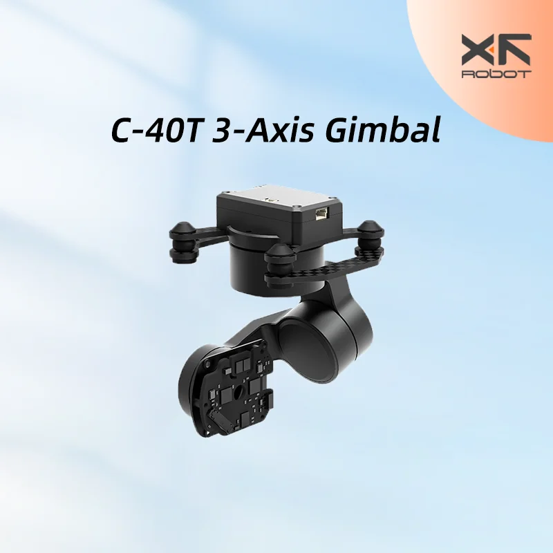 

XF-C-40T 3Axis 2Axis Gimbal is compatible with a payload device no heavier then 40g