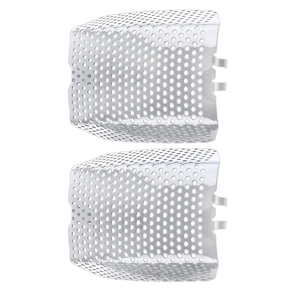 غطاء فرجار أمامي أسود/كروم للدراجة النارية لـ Harley-Davidson V-Rod 2006-2021 لـ Harley-Davidson Touring 2008-2023