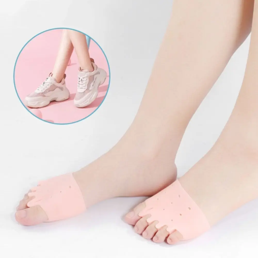 Comfortable Valgus Finger Correctors Soft Pliable Bunions Finger Separator Flexible Silicone Toe Separators During Day And Night