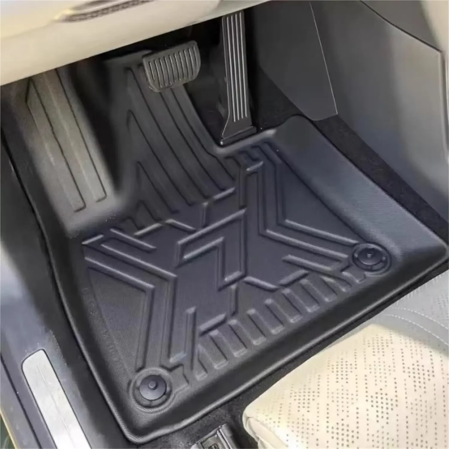 

Floor Mats & Cargo Liner for 5 Seats Zeekr 7X 2024 2025, TPE All Weather Floor Liners Trunk Mat Car Mats Anti-Slip Foot Pads