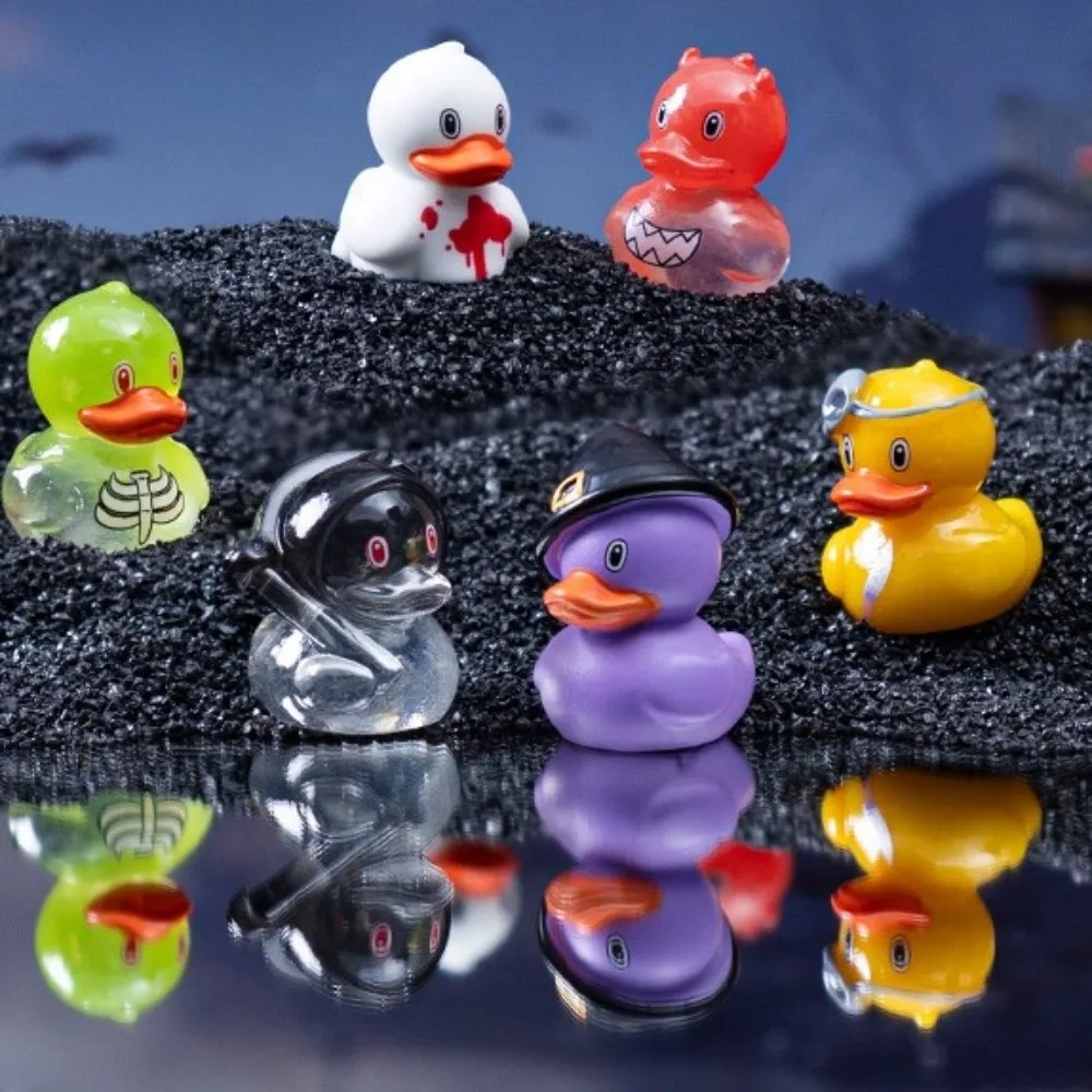 

Creative Halloween Decoration Courtyard Terrarium Garden Accessories Mini Duck Accessories Aquarium Decoration Resin Craft