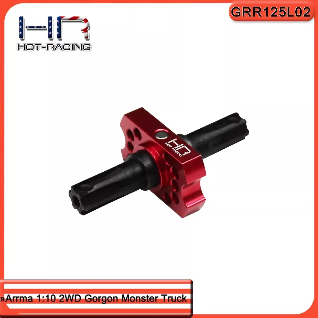 HR upgrade ARRMA 1:10 2WD GorgonMonsterTruck aluminum alloy straight shaft